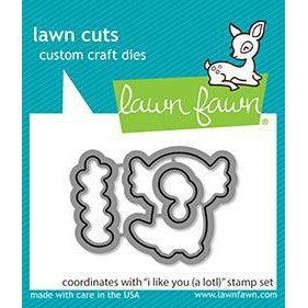 Lawn Fawn - Lawn Cuts - I Like You (A Lotl)-ScrapbookPal