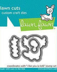 Lawn Fawn - Lawn Cuts - I Like You (A Lotl)-ScrapbookPal