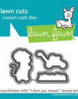 Lawn Fawn - Lawn Cuts - I Love You Mower-ScrapbookPal
