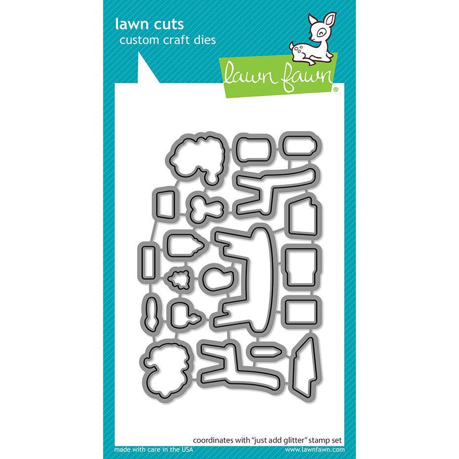 Lawn Fawn - Lawn Cuts - Just Add Glitter-ScrapbookPal