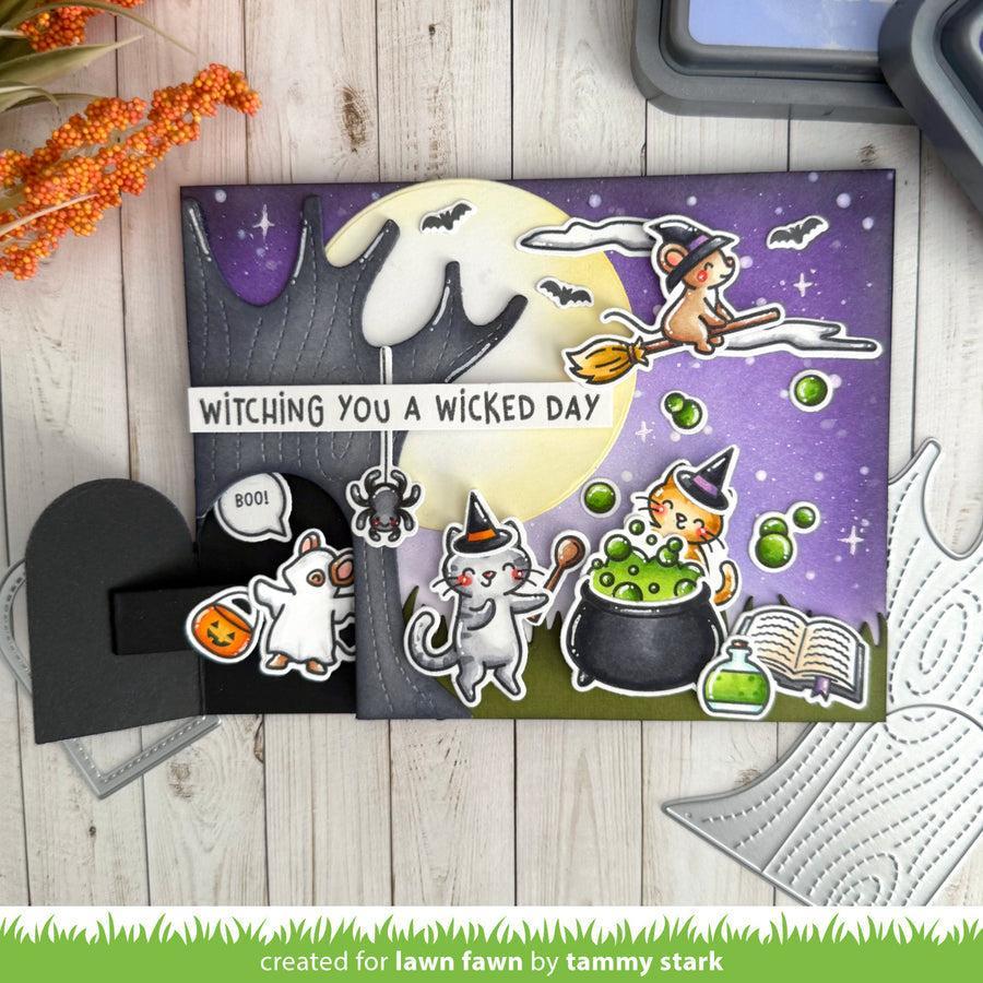 Lawn Fawn - Lawn Cuts - Knock Knock, Who&#39;s There?-ScrapbookPal