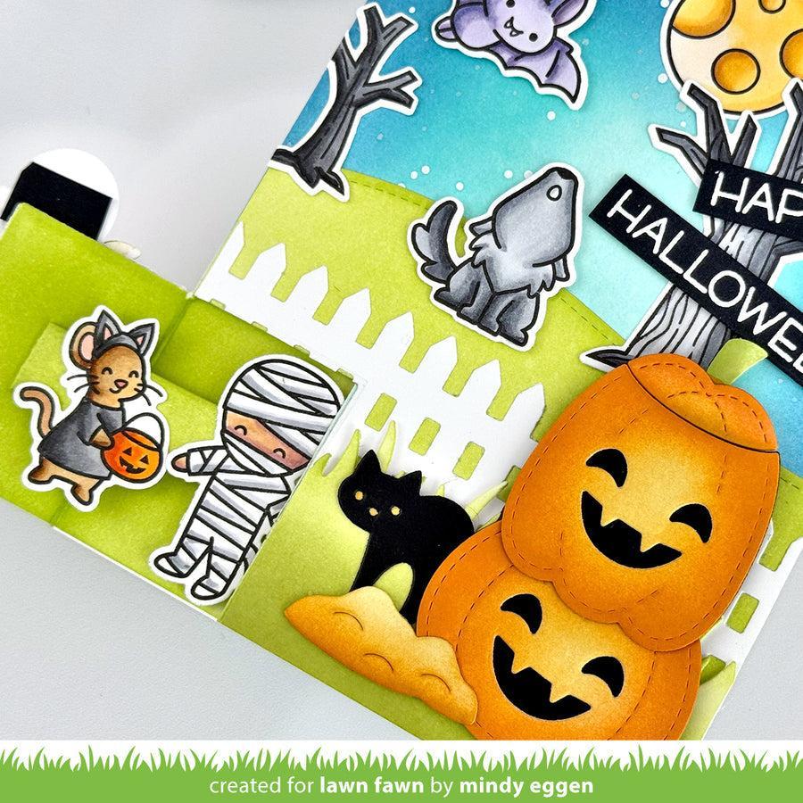 Lawn Fawn - Lawn Cuts - Knock Knock, Who's There? Rectangle Door Add-on-ScrapbookPal