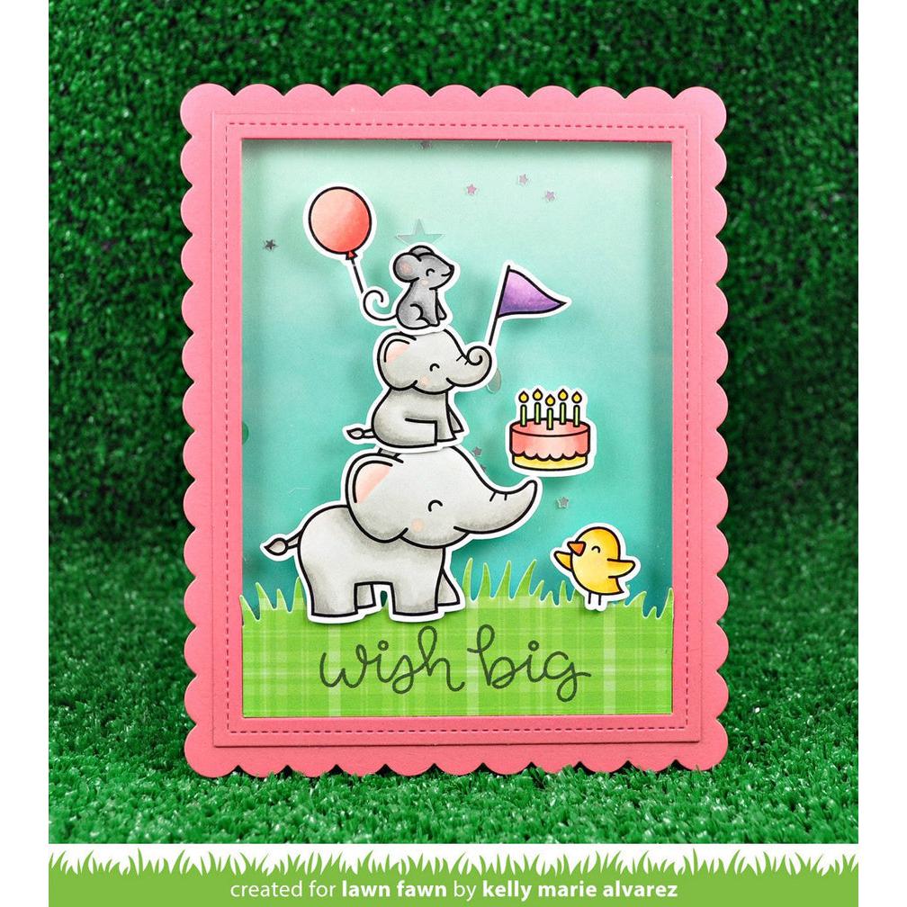 Lawn Fawn - Lawn Cuts - Large Stitched Rectangle-ScrapbookPal