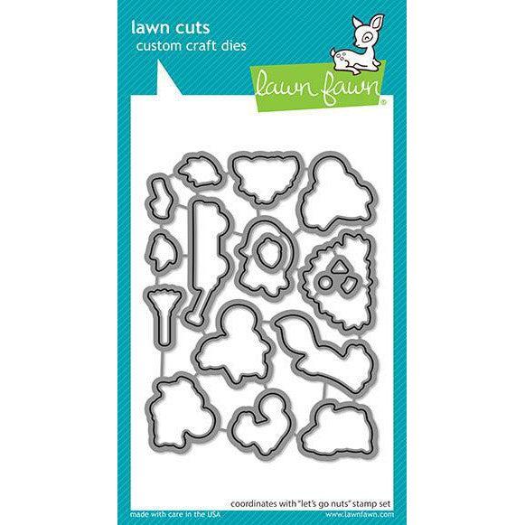 Lawn Fawn - Lawn Cuts - Let&#39;s Go Nuts-ScrapbookPal