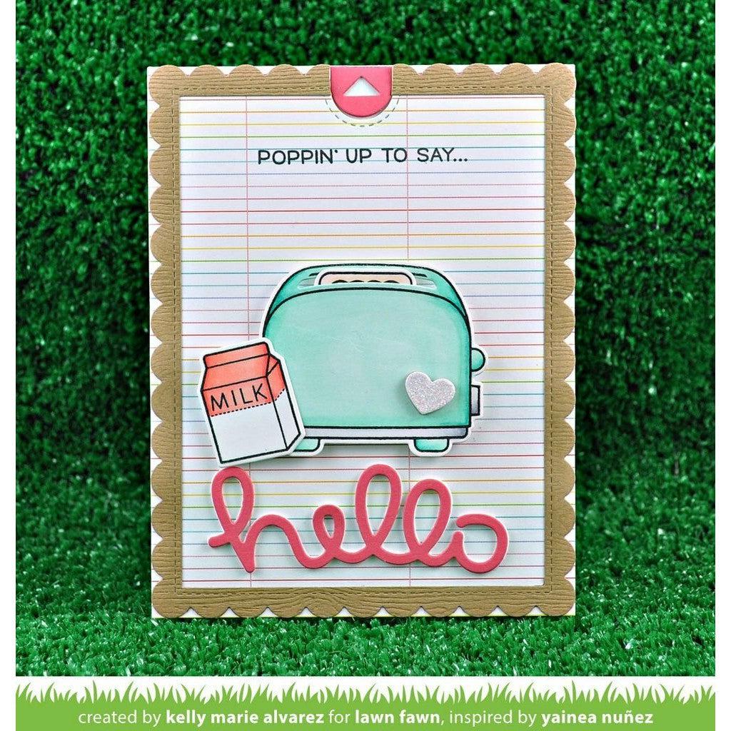 Lawn Fawn - Lawn Cuts - Let&#39;s Toast Pull Tab Add-On-ScrapbookPal