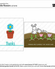 Lawn Fawn - Lawn Cuts - Little Flowers-ScrapbookPal