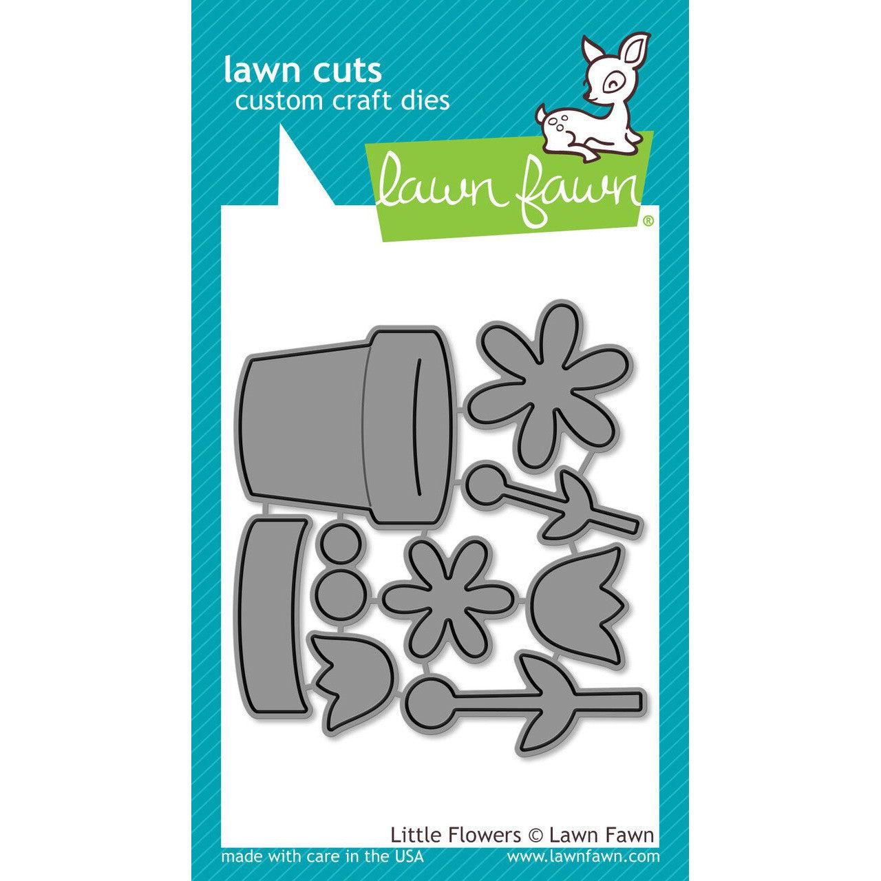 Lawn Fawn - Lawn Cuts - Little Flowers-ScrapbookPal