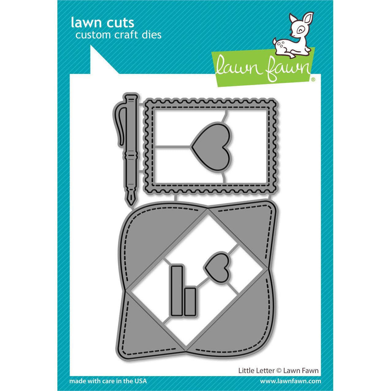 Lawn Fawn - Lawn Cuts - Little Letter-ScrapbookPal