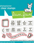 Lawn Fawn - Lawn Cuts - Little Woodland Library Add-On-ScrapbookPal