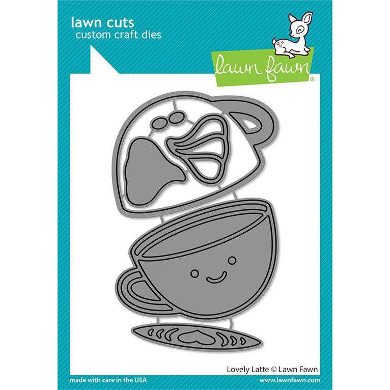 Lawn Fawn - Lawn Cuts - Lovely Latte-ScrapbookPal