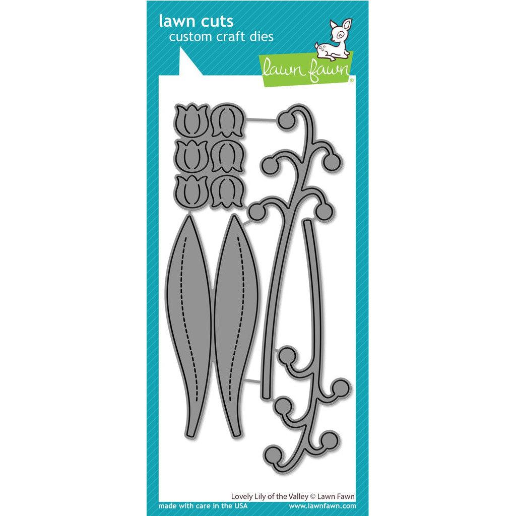 Lawn Fawn - Lawn Cuts - Lovely Lily Of The Valley-ScrapbookPal