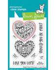 Lawn Fawn - Lawn Cuts - Magic Heart Messages-ScrapbookPal