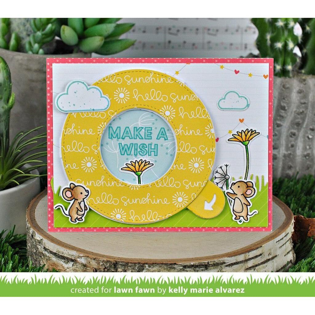 Lawn Fawn - Lawn Cuts - Magic Iris-ScrapbookPal