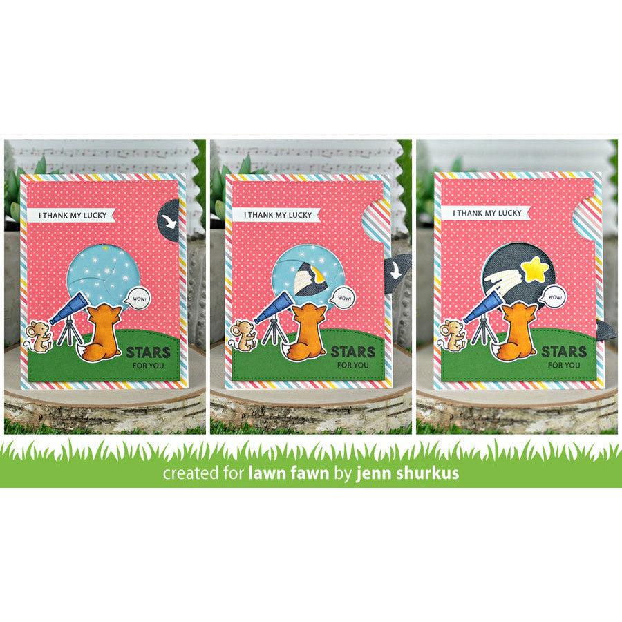 Lawn Fawn - Lawn Cuts - Magic Iris Add-On-ScrapbookPal