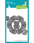 Lawn Fawn - Lawn Cuts - Magic Iris Butterfly Wreath Add-On-ScrapbookPal