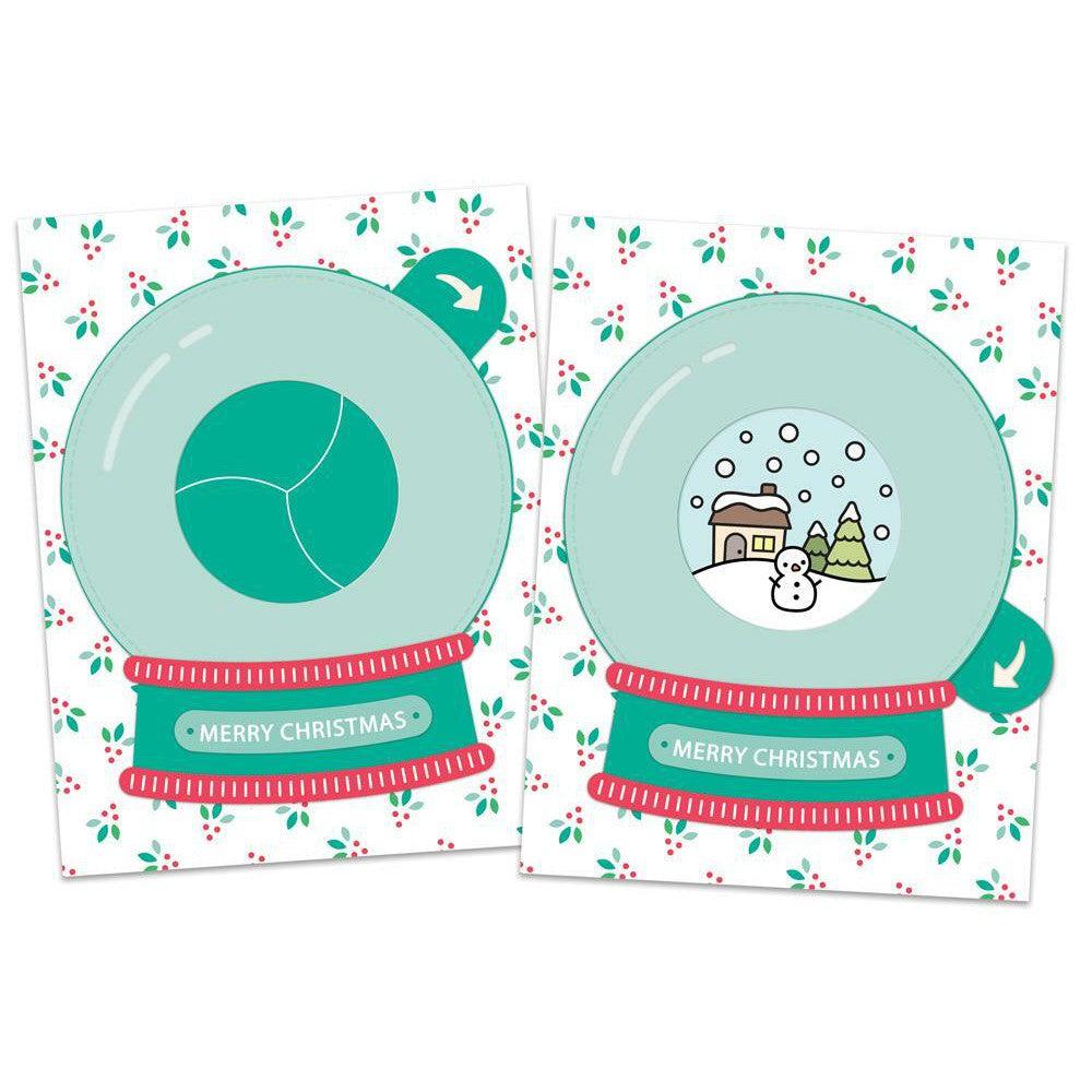 Lawn Fawn - Lawn Cuts - Magic Iris Snow Globe Add-On-ScrapbookPal