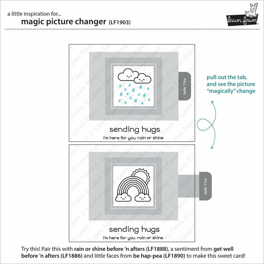 Lawn Fawn - Lawn Cuts - Magic Picture Changer
