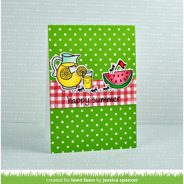 Lawn Fawn - Lawn Cuts - Make Lemonade-ScrapbookPal