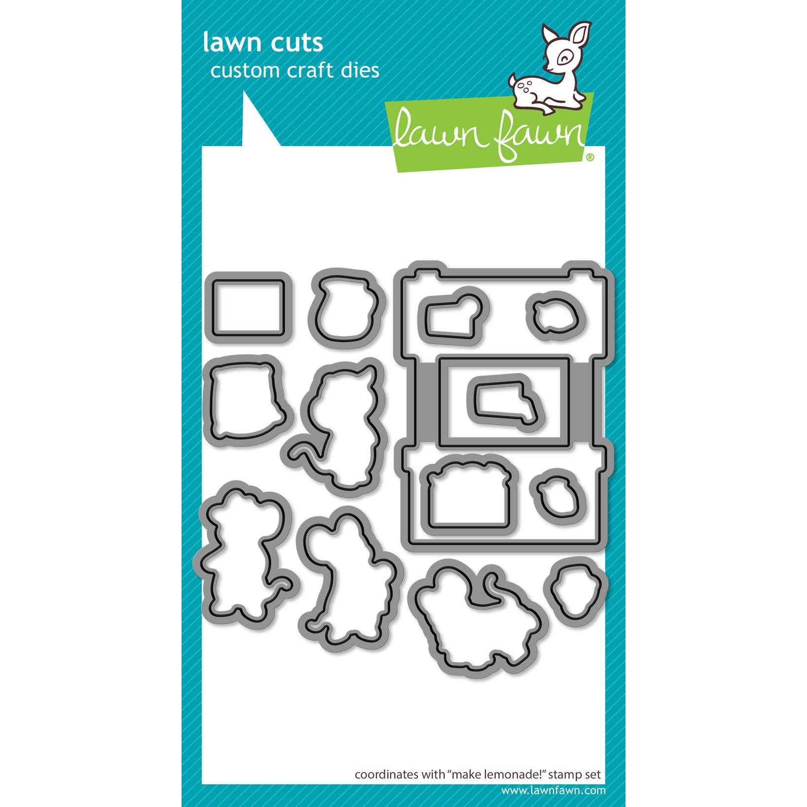 Lawn Fawn - Lawn Cuts - Make Lemonade!-ScrapbookPal