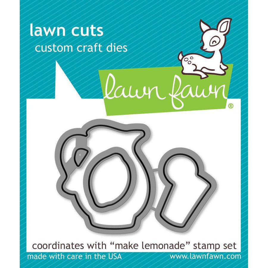 Lawn Fawn - Lawn Cuts - Make Lemonade-ScrapbookPal