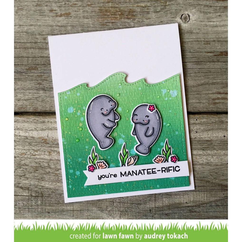 Lawn Fawn - Lawn Cuts - Manatee-rific-ScrapbookPal