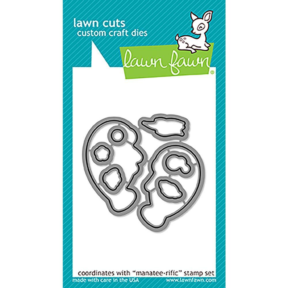 Lawn Fawn - Lawn Cuts - Manatee-rific-ScrapbookPal