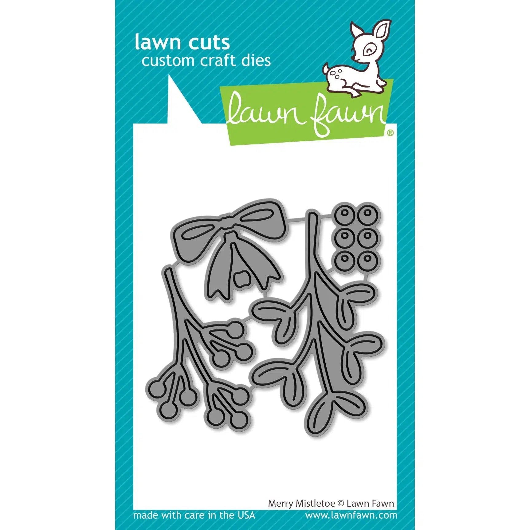 Lawn Fawn - Lawn Cuts - Merry Mistletoe-ScrapbookPal