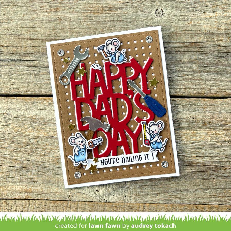 Lawn Fawn - Clear Stamps - Mice Tools-ScrapbookPal