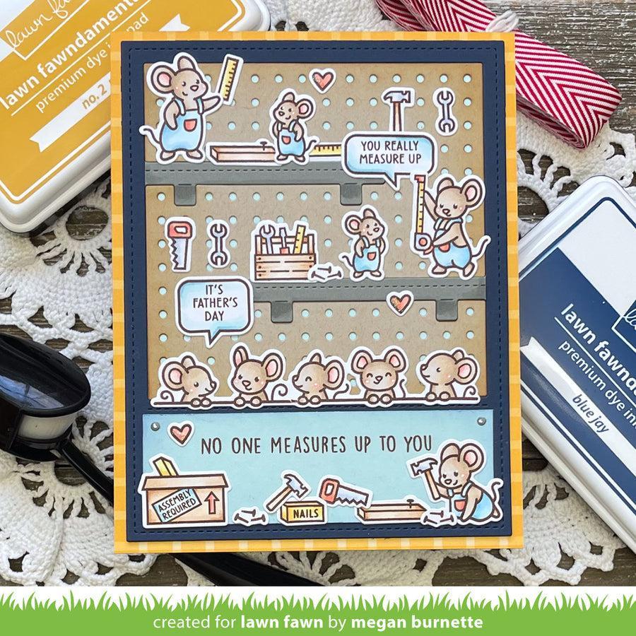 Lawn Fawn - Clear Stamps - Mice Tools-ScrapbookPal