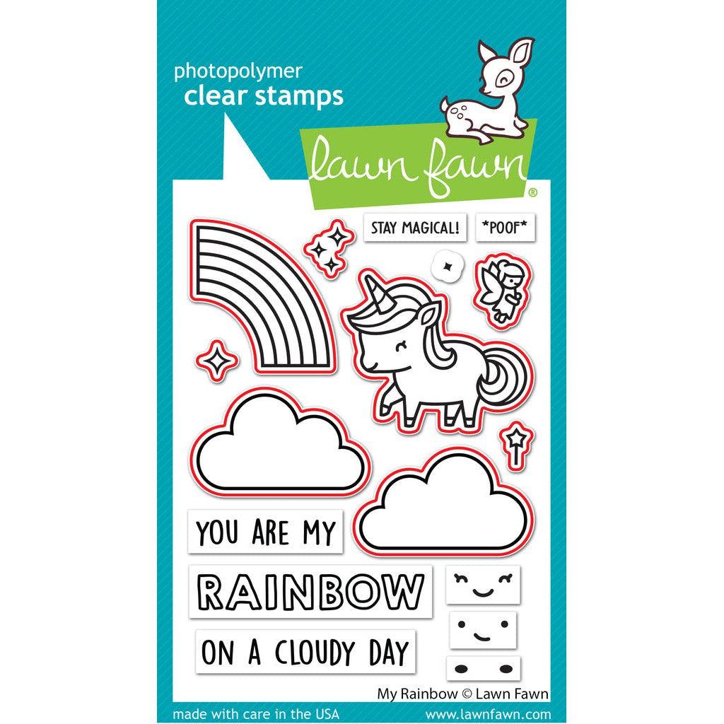 Lawn Fawn - Lawn Cuts - My Rainbow-ScrapbookPal