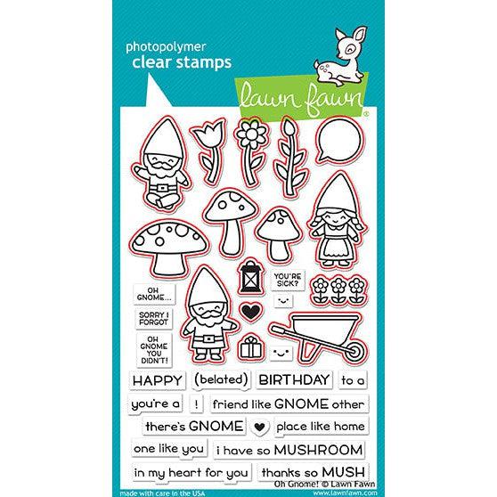 Lawn Fawn - Lawn Cuts - Oh Gnome!-ScrapbookPal