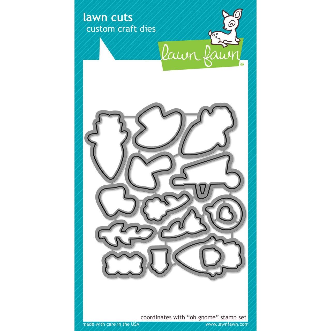 Lawn Fawn - Lawn Cuts - Oh Gnome!-ScrapbookPal