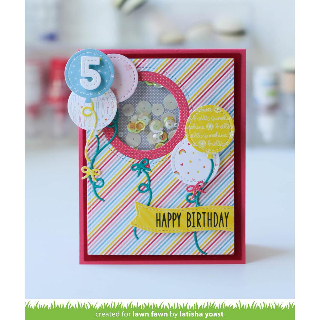 Lawn Fawn - Lawn Cuts - Oliver&#39;s Stitched 123s-ScrapbookPal