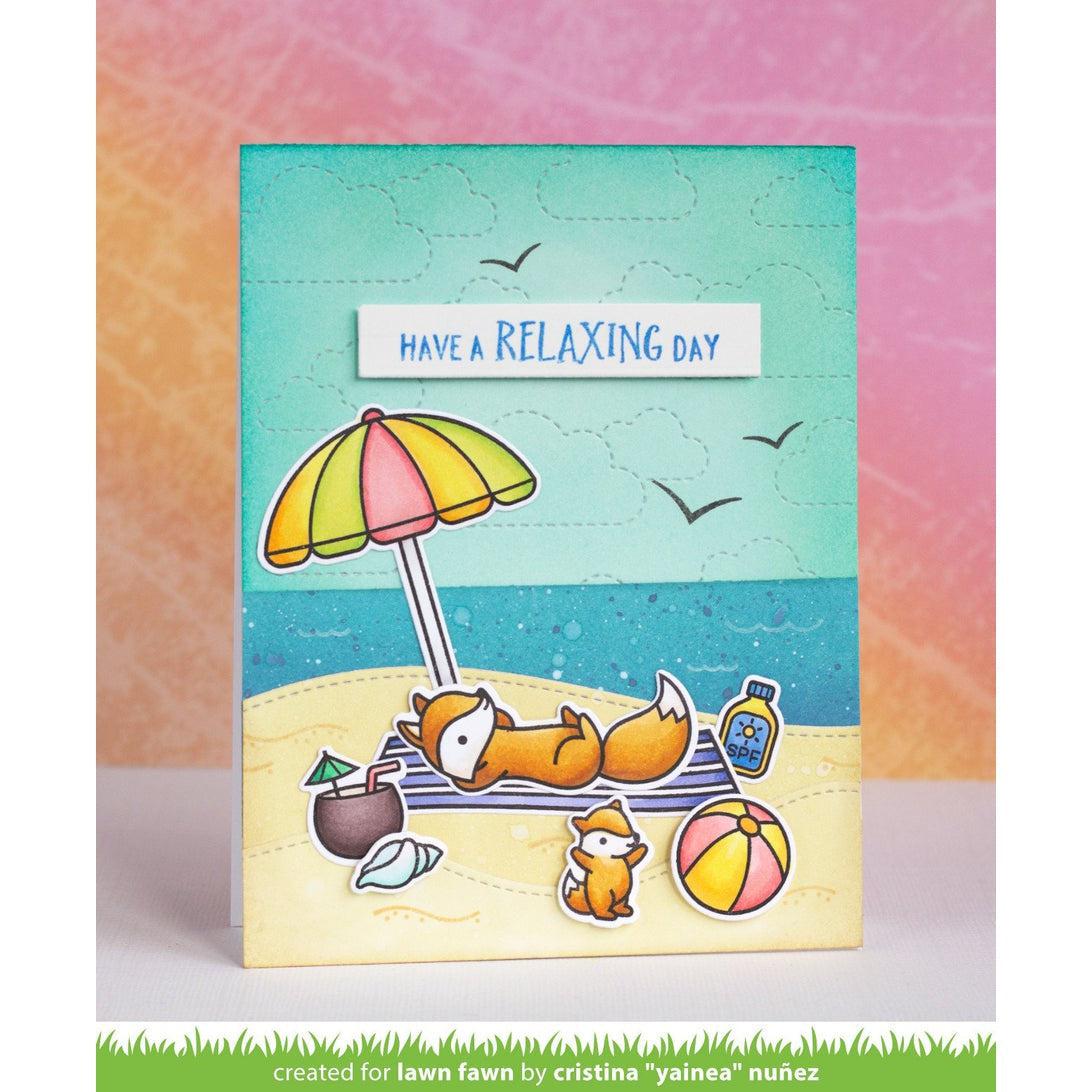 Lawn Fawn - Lawn Cuts - On the Beach-ScrapbookPal