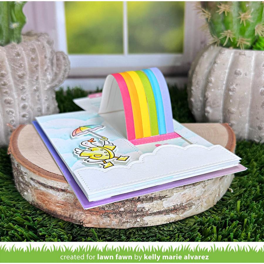 Lawn Fawn - Lawn Cuts - Over The Rainbow-ScrapbookPal