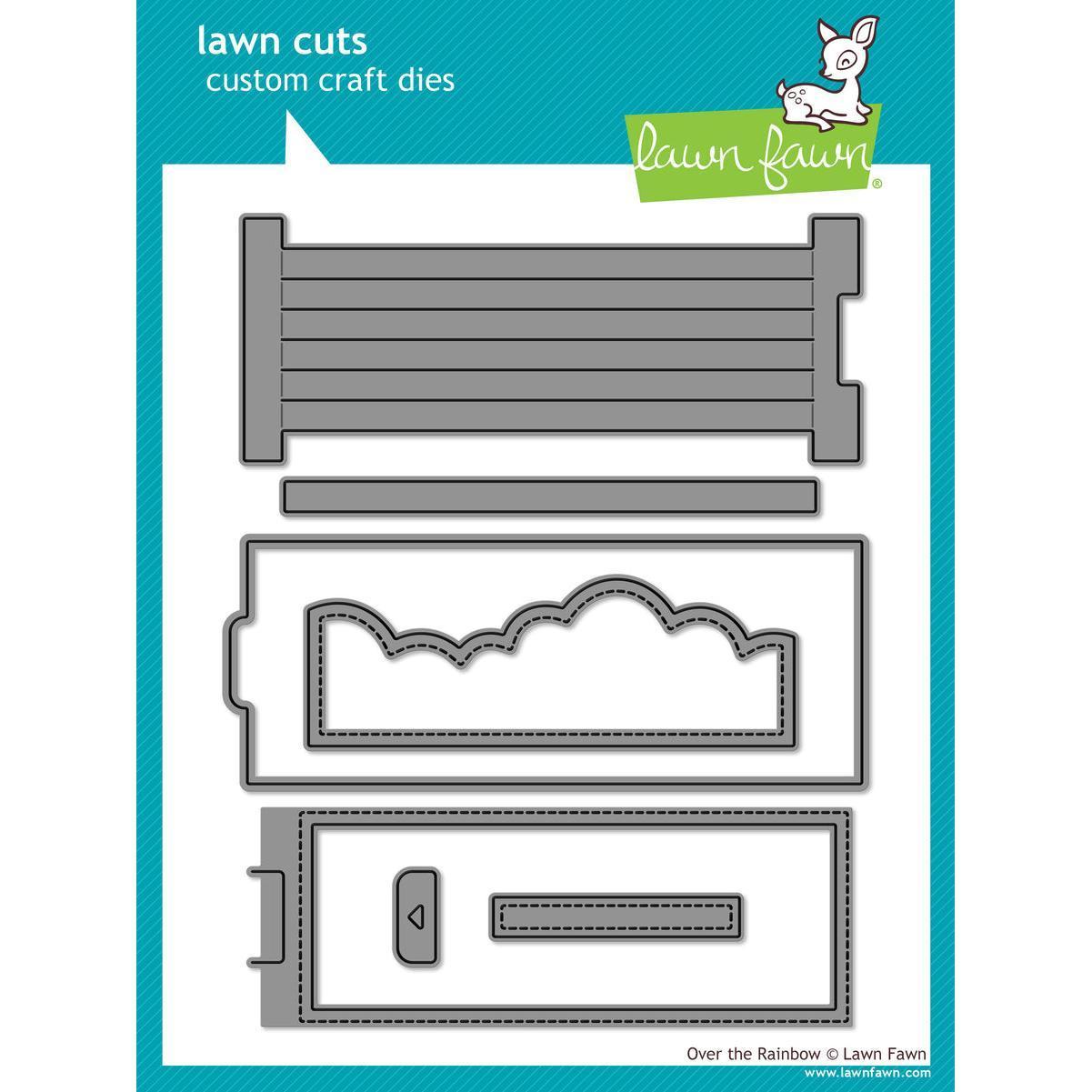 Lawn Fawn - Lawn Cuts - Over The Rainbow-ScrapbookPal