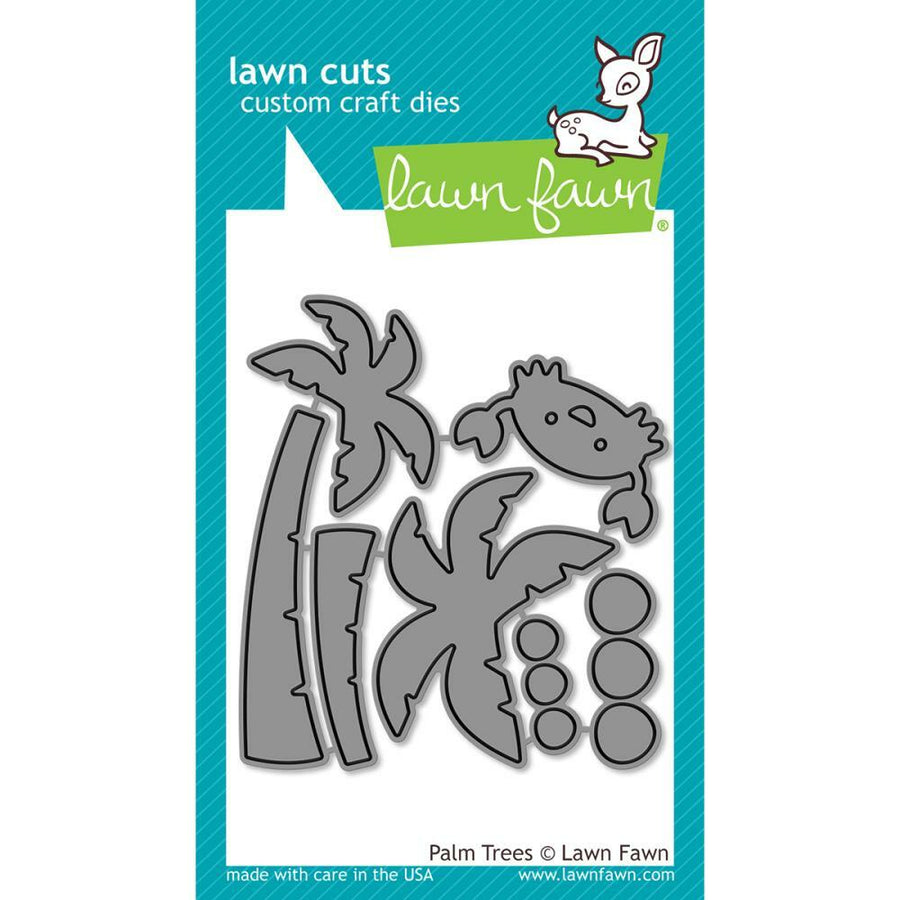 Lawn Fawn - Lawn Cuts - Palm Trees-ScrapbookPal