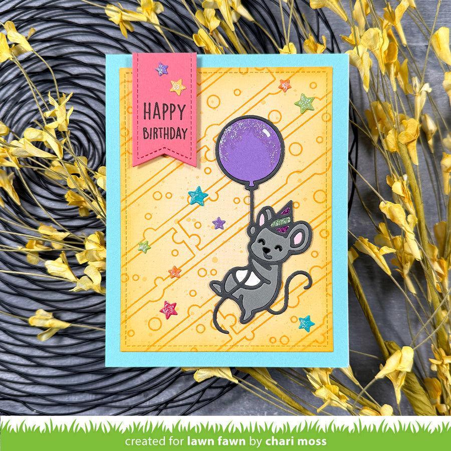 Lawn Fawn - Lawn Cuts - Party Mouse-ScrapbookPal