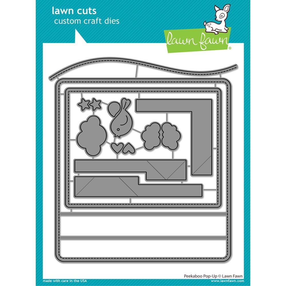 Lawn Fawn - Lawn Cuts - Peekaboo Pop-Up-ScrapbookPal