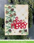 Lawn Fawn - Lawn Cuts - Pinecone And Leaves Border-ScrapbookPal
