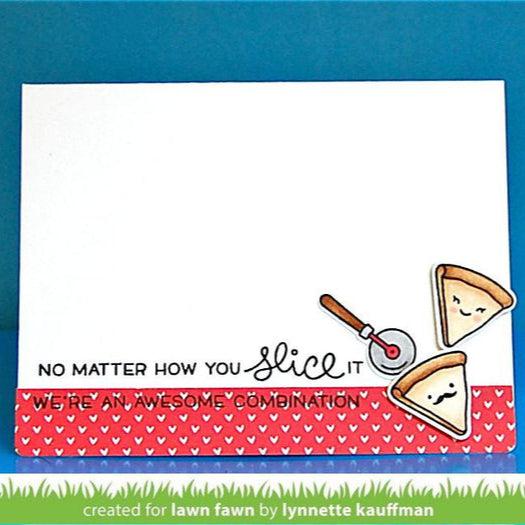 Lawn Fawn - Lawn Cuts - Pizza My Heart-ScrapbookPal