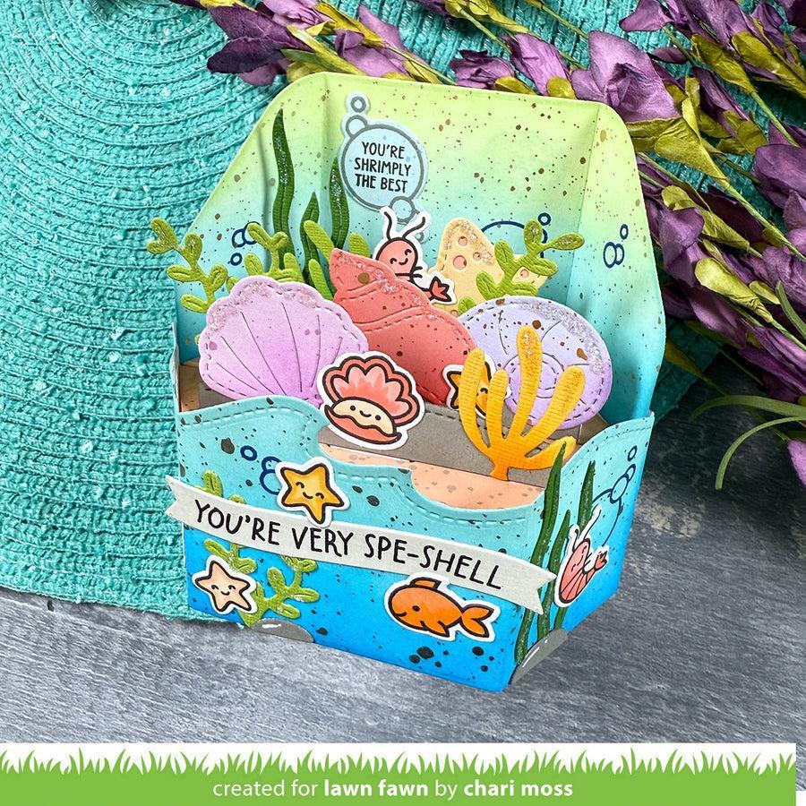 Lawn Fawn - Lawn Cuts - Platform Pop-Up Wave Wrap Around-ScrapbookPal