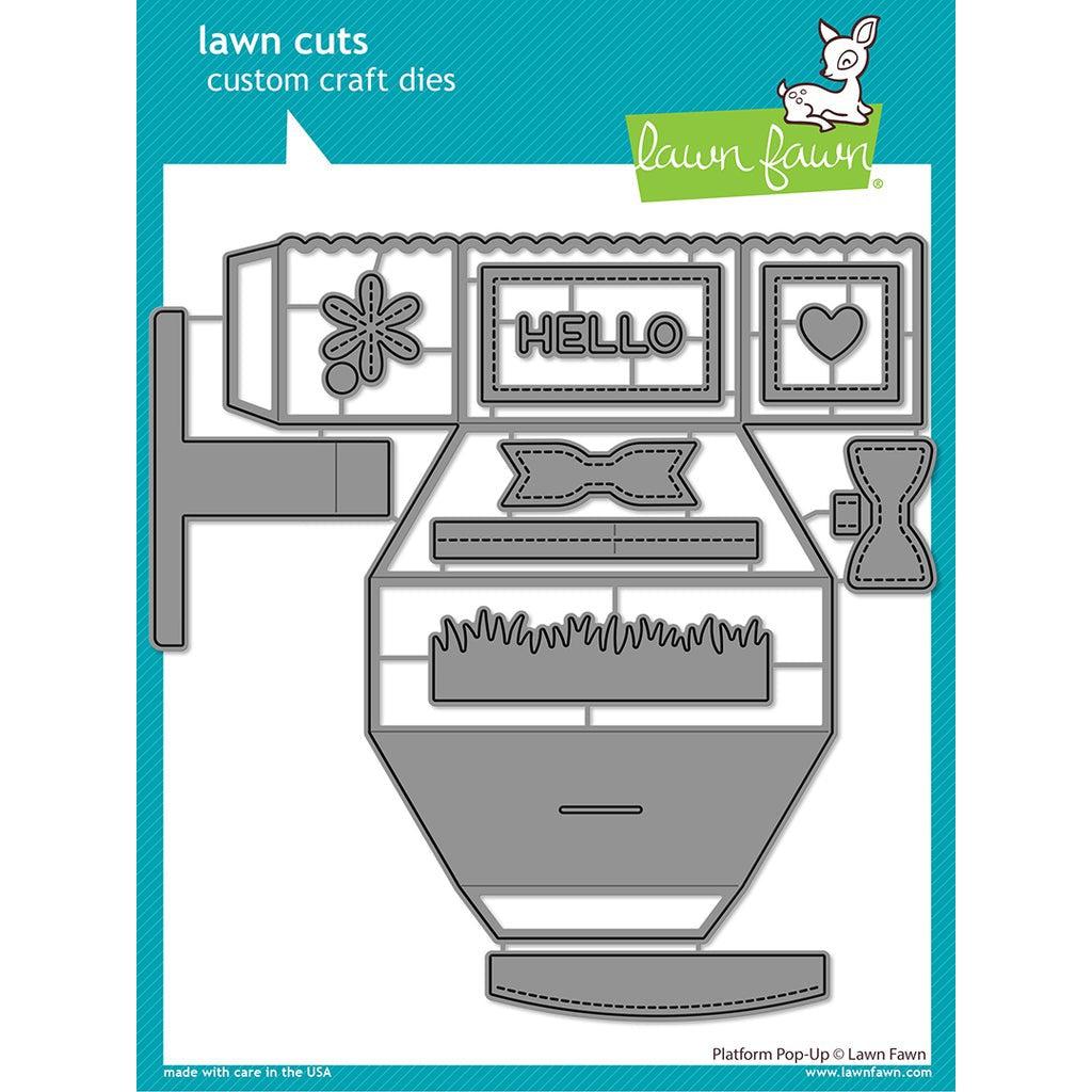 Lawn Fawn - Lawn Cuts - Platform Pop-Up-ScrapbookPal