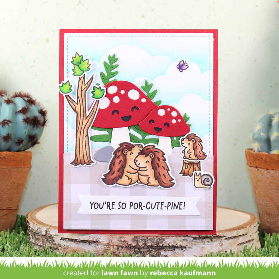 Lawn Fawn - Lawn Cuts - Porcu-pine for You-ScrapbookPal