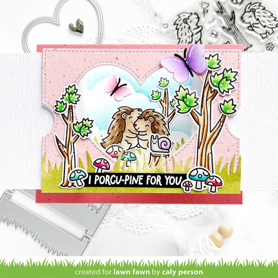 Lawn Fawn - Lawn Cuts - Porcu-pine for You-ScrapbookPal