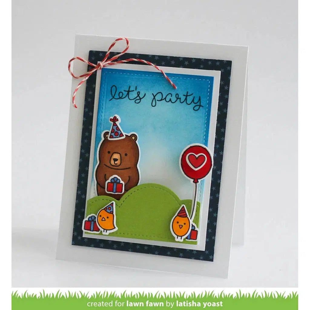 Lawn Fawn - Lawn Cuts - Puffy Cloud Border-ScrapbookPal