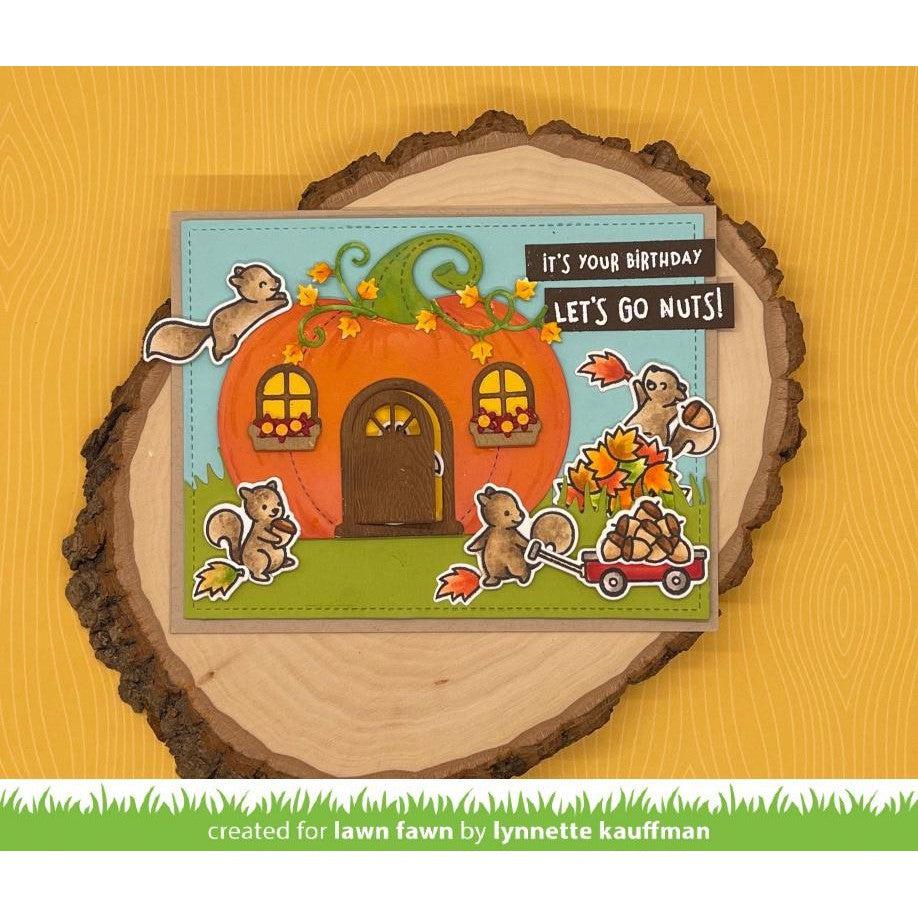 Lawn Fawn - Lawn Cuts - Pumpkin House-ScrapbookPal