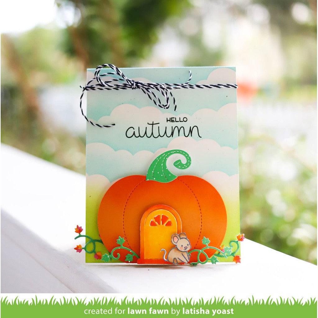 Lawn Fawn - Lawn Cuts - Pumpkin House-ScrapbookPal