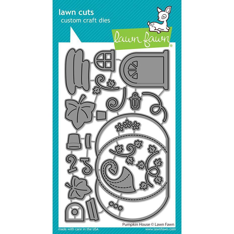 Lawn Fawn - Lawn Cuts - Pumpkin House-ScrapbookPal