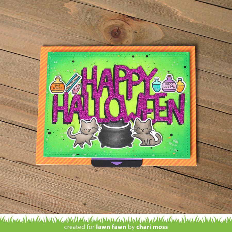 Lawn Fawn - Lawn Cuts - Purrfectly Wicked-ScrapbookPal